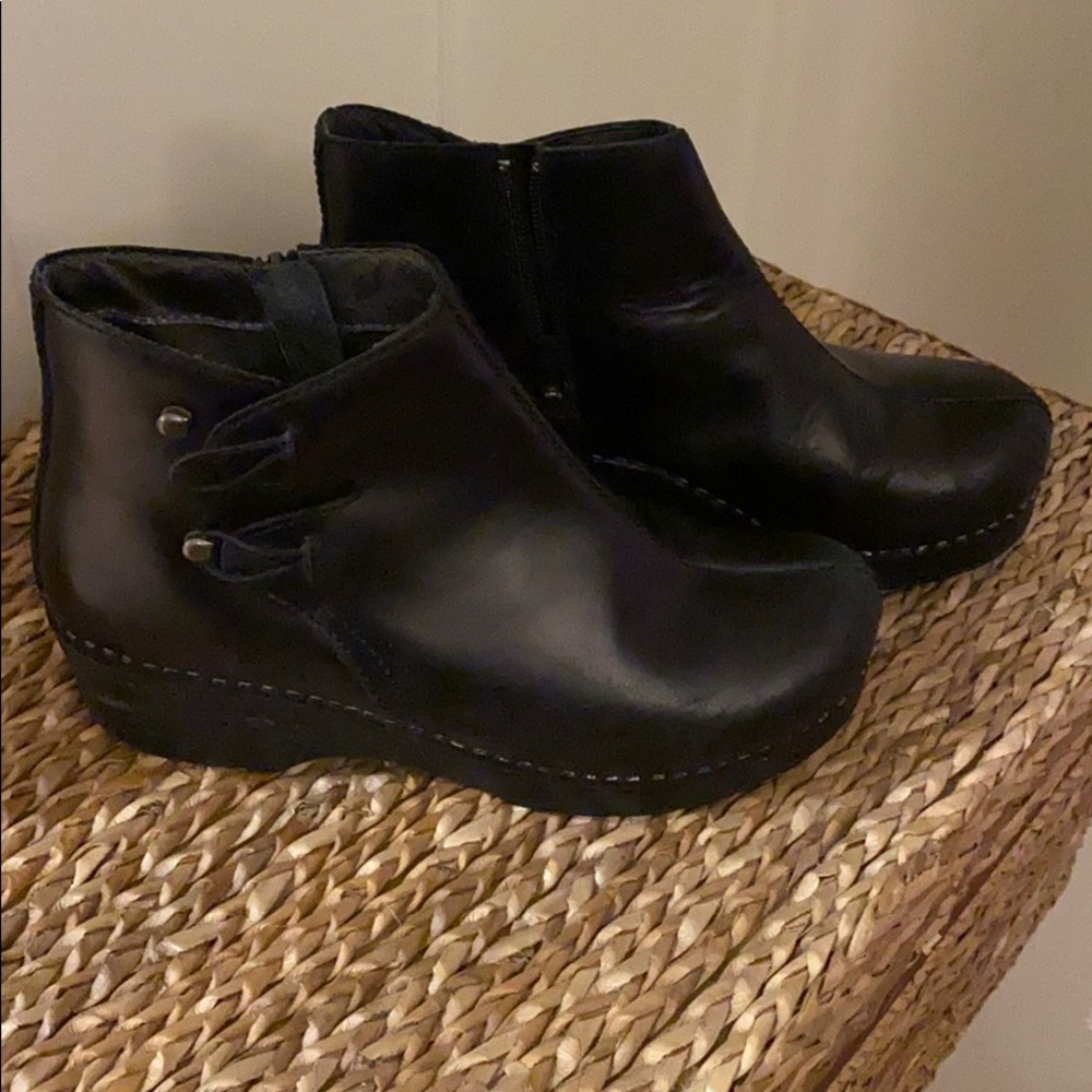 Dansko Clog ankle booties